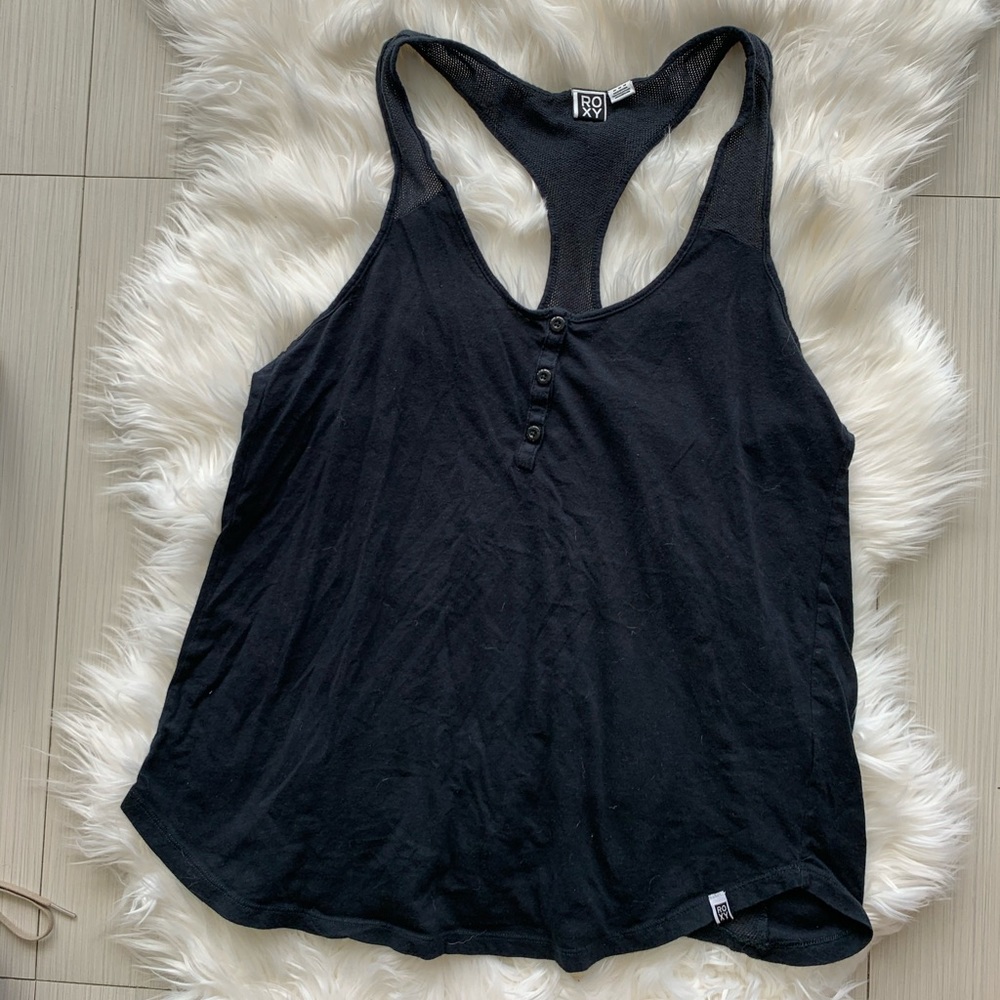 Roxy Navy Blue Tank Top